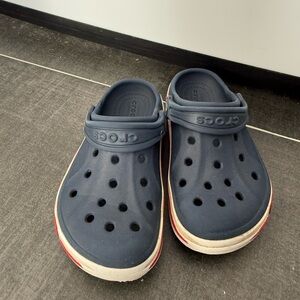 Crocs navy size 9c